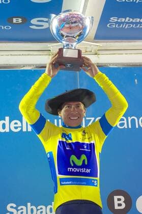 Nairo Quintana (COL) - Movistar - Tour du Pays Basque - Etappe 6 - Beasain - Zeitfahren - 06 04 2013 Photocall3000 