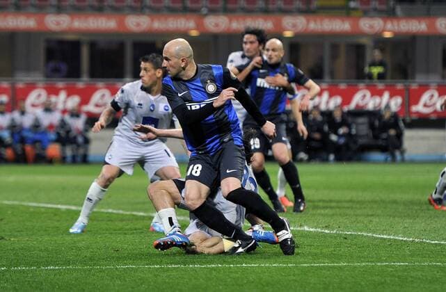 IPP20130407 Football - soccer: Serie A, Inter Mailand - Atalanta Bergamo, tommaso rocchi xHOCHxZWEIx xItalyxPhotoxPressx 