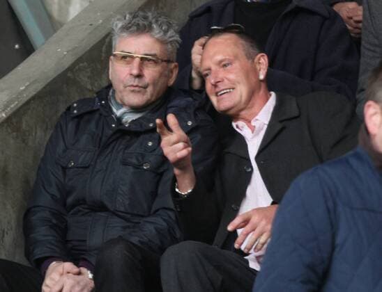 Pic: Paul Marriott . . Tottenham Hotspur v Everton FC . . 07.04.13 Paul Gazza Gascoigne, watches the match. 