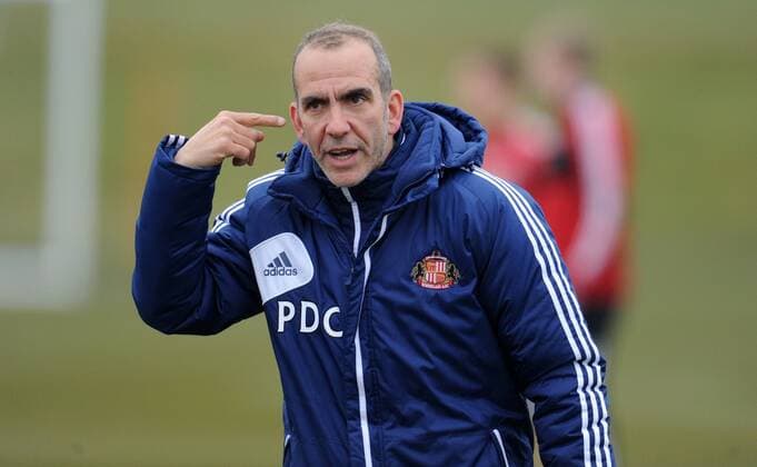 SUNDERLAND TRAINING SESSION Paulo Di Canio - Sunderland manager Â 