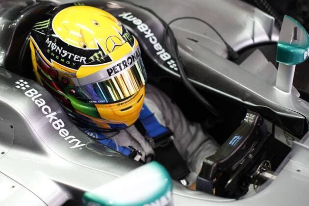 Motorsports: FIA Formula One World Championship 2013, Grand Prix of China, 10 Lewis Hamilton (GBR, Mercedes AMG Petronas F1 Team), xHOCHxZWEIx