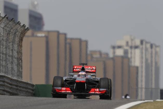 Motorsports: FIA Formula One World Championship 2013, Grand Prix of China, 5 Jenson Button (GBR, Vodafone McLaren Mercedes), xHOCHxZWEIx
