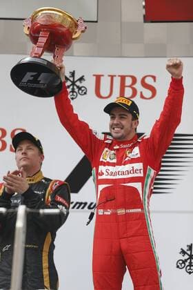 Motorsports: FIA Formula One World Championship 2013, Grand Prix of China, 3 Fernando Alonso (ESP, Scuderia Ferrari), xHOCHxZWEIx