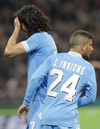 Edinson Cavani Napoli, Lorenzo Insigne Napoli, - AC Milan vs SSC Neapel - Foto MarcoxBertorello Insidefoto MarcoxBertorello