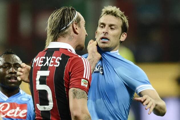 AC Milan - SSC Neapel - Philippe Mexes-Hugo Campagnaro 