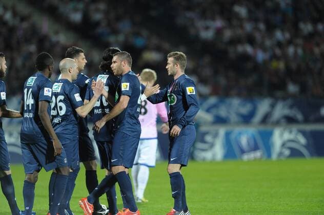 Javier Pastore (psg) FOOTBALL : Evian Thonon Gaillard vs Paris Saint Germain - 1 4 de finale Coupe de France - 17 04 2013 FredericChambert Panoramic 