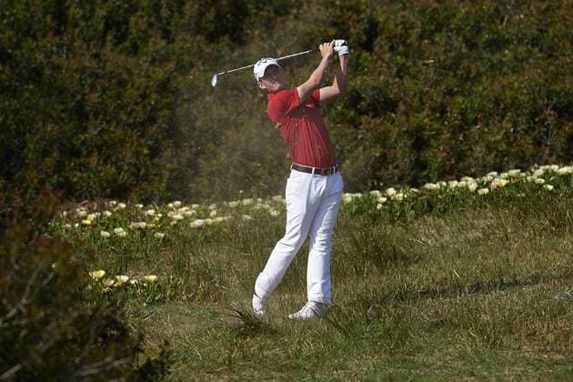 VALENCIA, SPAIN - APRIL 18: Chris Paisley of England in in action during the Open de Espana 2013 at Parador de El Saler on April 18, 2013 in Valencia, Spain (Photo by Aitor Alcalde Colomer). 