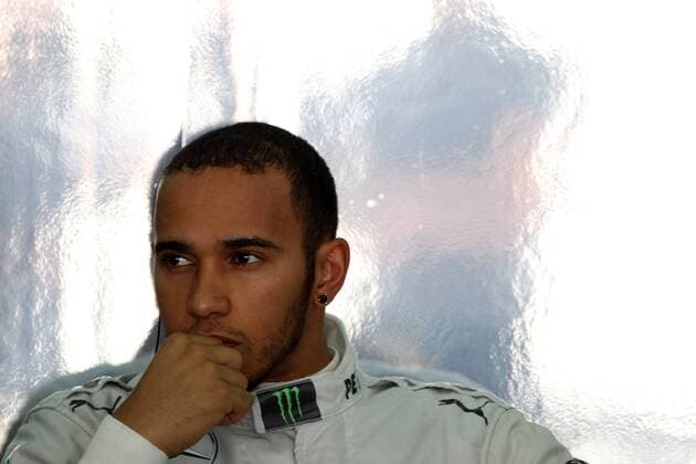 19.04.2013- Free Practice 1, Lewis Hamilton (GBR) Mercedes AMG F1 W04 