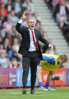 Sunderland manager Paolo Di Canio - Barclays Premier League - AFC Sunderland vs FC Everton - Stadium of Light - Sunderland - 20 04 13 - EDITORIAL USE ONLY. No use with unauthorised audio, video, data, fixture lists, club league logos or live services. Online in-match use limited to 120 images, no video emulation. No use in betting, games or single club league player publications.
