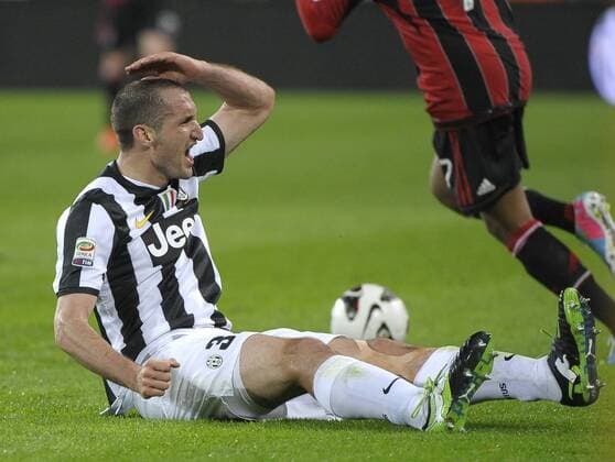 Giorgio Chiellini Juventus.Torino 21 04 2013 Juventus Stadium.Football Calcio Serie A 2012 13. Juventus Turin vs AC Milan. federicoxtardito