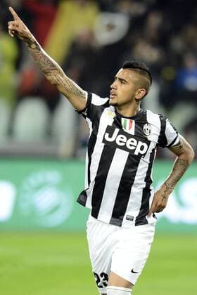 Db Torino 21 04 2013 - campionato di calcio serie A Juventus Turin - AC Milan Torjubel Arturo Vidal 