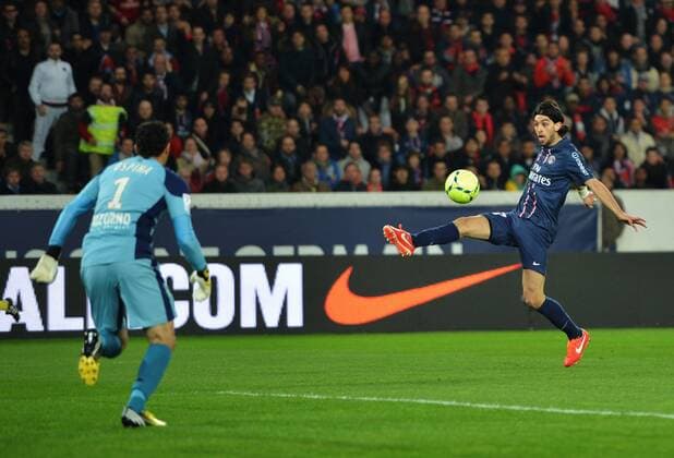 Javier Pastore (psg) - David Ospina (Nizza) Paris St. Germain (PSG) vs OGC Nizza - Ligue 1 - 21 04 2013 AnthonyBIBARDFEP 