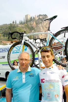 2013, Giro del Trentino, tappa 04 Arco - Sega di Ala, Astana 2013, Aru Fabio, Martinelli Giuseppe, Arco 