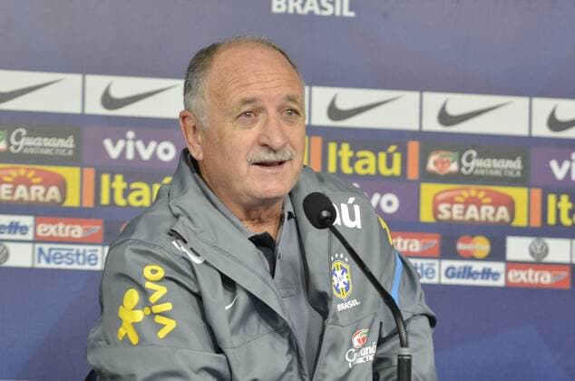 Pressekonferenz mit Nationaltrainer Luiz Felipe Scolari (Brasilien), Belo Horizonte x(2203)xDanielxOliveirax  (15990) Treino do Brasil