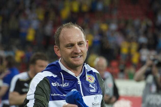 Torsten Lieberknecht, Trainer (Eintracht Braunschweig) FC Ingolstadt 04 vs Eintracht Braunschweig), , Sport, Ballsport, Fussball, Bundesliga 2, Ingolstadt, Audi Sportpark,