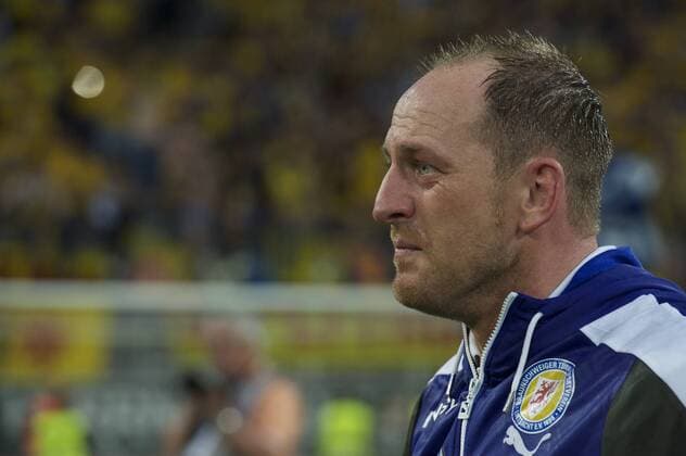 Torsten Lieberknecht, Trainer (Eintracht Braunschweig) FC Ingolstadt 04 vs Eintracht Braunschweig), , Sport, Ballsport, Fussball, Bundesliga 2, Ingolstadt, Audi Sportpark,