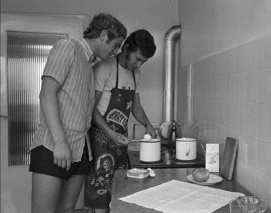 Uli Hoeness , Paul Breitner 30.07.1970 FC Bayern München 1970