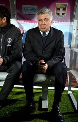 Carlo Ancelotti (psg) FOOTBALL : Evian Thonon Gaillard FC vs Paris Saint Germain, PSG - Ligue 1 - 28 04 2013 AnthonyBIBARDFEP 