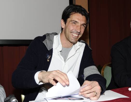 Db Milano 29 04 2013 - Generalversammlung der Spielergewerkschaft AIC Gianluigi Buffon 