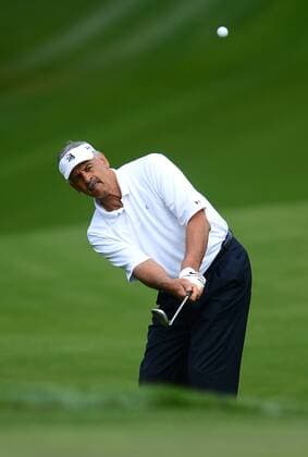 May 1, 2013 - Charlotte, NC, USA - Stedman Graham chips onto the 5th green during the Pro-Am at Quail Hollow Club ahead of the Wells Fargo Championship in Charlotte, North Carolina, on Wednesday, May 1, 2013. Wells Fargo Championship - ZUMAm67