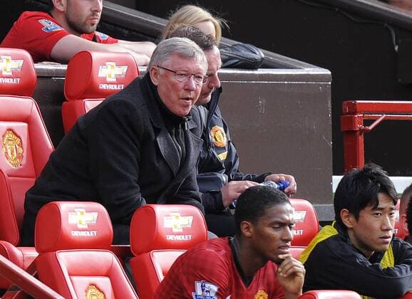 Sir Alex Ferguson manager of Manchester United looks on following Chelsea s winning goal - Barclays Premier League - Manchester Utd vs Chelsea - Old Trafford Stadium - Manchester - 05 05 13 - Picture Simon Bellis Sportimage EDITORIAL USE ONLY. No use with unauthorised audio, video, data, fixture lists, club league logos or live services. Online in-match use limited to 120 images, no video emulation. No use in betting, games or single club league player publications.