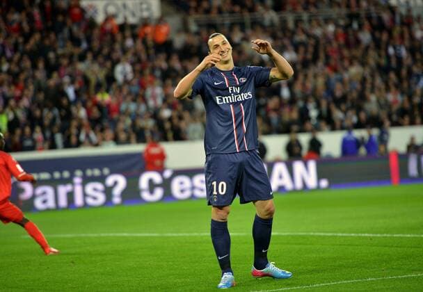 Zlatan Ibrahimovic (psg) FOOTBALL : Paris SG vs Valenciennes - Ligue 1 - 05 05 2013 AnthonyBIBARD FEP Panoramic 
