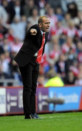 Sunderland manager Paolo Di Canio - Barclays Premier League - AFC Sunderland vs Stoke City - Stadium of Light - Sunderland - 06 05 13 - EDITORIAL USE ONLY. No use with unauthorised audio, video, data, fixture lists, club league logos or live services. Online in-match use limited to 120 images, no video emulation. No use in betting, games or single club league player publications.