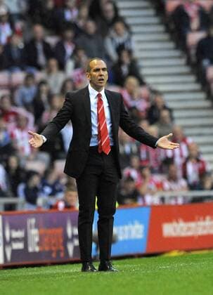 Sunderland manager Paolo Di Canio - Barclays Premier League - AFC Sunderland vs Stoke City - Stadium of Light - Sunderland - 06 05 13 - EDITORIAL USE ONLY. No use with unauthorised audio, video, data, fixture lists, club league logos or live services. Online in-match use limited to 120 images, no video emulation. No use in betting, games or single club league player publications.