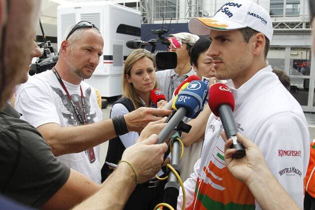 Motorsports: FIA Formula One World Championship 2013, Grand Prix of Barcelona, 15 Adrian Sutil (GER, Sahara Force India F1 Team), xHOCHxZWEIx