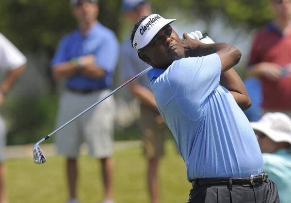 9 May 2013: Vijay Singh during the first round of the Players Championship at TPC Sawgrass in Ponte Vedra Beach, Florida. GOLF: MAY 09 PGA Golf Herren - THE PLAYERS Championship - First Round Icon1305092856 EDITORIAL USE ONLY