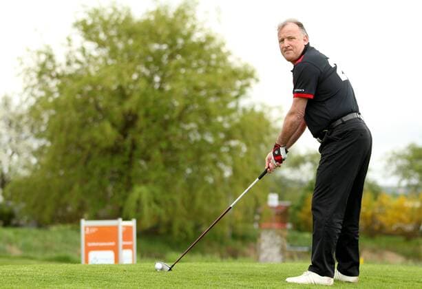 Promigolf Mühlberg 10.05.13 , Mühlberg, Charity Open , Golf-Turnier auf dem Golfplatz Ringhofen im Bild: Andi Brehme