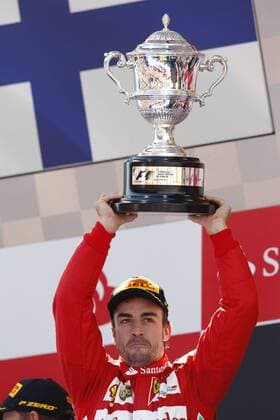 Motorsports: FIA Formula One World Championship 2013, Grand Prix of Spain, 3 Fernando Alonso (ESP, Scuderia Ferrari), xHOCHxZWEIx