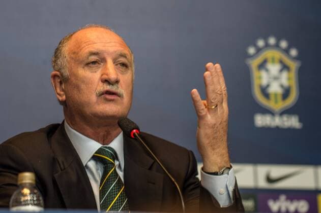 Luiz Felipe Scolari während einer Pressekonferenz der Selecao im Hotel Sofitel in Rio de Janeiro x(11)xCelsoxPupox xFotoarenax  (16288)
