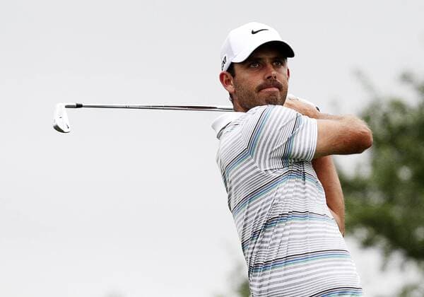 16 MAY 2013: Charl Schwartzel of South Africa wathes his tee shot on 18 during the first round of the HP Byron Nelson Championship played at TPC Las Colinas Four Season Resort in Irving, TX. GOLF: MAY 16 PGA Golf Herren - HP Byron Nelson Championship - First Round Icon1305160026 EDITORIAL USE ONLY