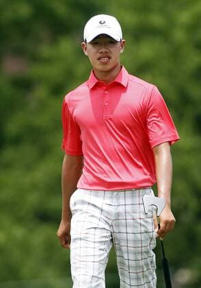16 MAY 2013: Guan Tianlang on 2 during the first round of the HP Byron Nelson Championship played at TPC Las Colinas Four Season Resort in Irving, TX. GOLF: MAY 16 PGA Golf Herren - HP Byron Nelson Championship - First Round Icon1305161126 EDITORIAL USE ONLY