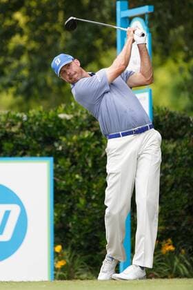 May 17, 2013: Matt Kuchar tees off from 1 during the second round of the HP Byron Nelson Championship played at the TPC Four Seasons Resort in Irving, TX. GOLF: MAY 17 PGA Golf Herren - HP Byron Nelson Championship - Second Round Icon1305172862 EDITORIAL USE ONLY