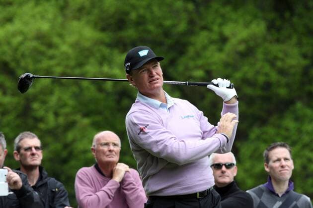 22.05.2013 Wentworth, England. Ernie Els during the Celebrity Pro-Am competition from Wentworth Golf Club xKieranxGalvinx  ActionPlus11409544