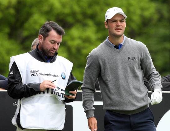 22.05.2013 Wentworth, England. Martin Kaymer Caddie during the Celebrity Pro-Am competition from Wentworth Golf Club xKieranxGalvinx  ActionPlus11409547