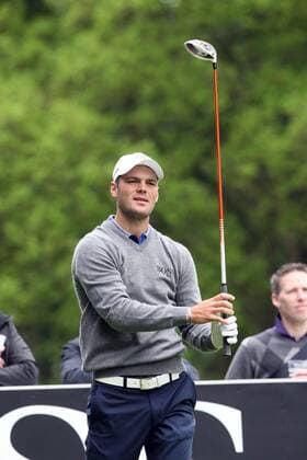 22.05.2013 Wentworth, England. Martin Kaymer Caddie during the Celebrity Pro-Am competition from Wentworth Golf Club xKieranxGalvinx  ActionPlus11409551
