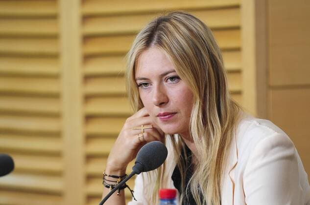 Maria Sharapova (Rus) - TENNIS: Pressekonferenz - French Open 2013 - Roland Garros - 24 05 2013 JBAutissier Panoramic 
