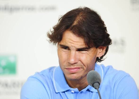 Rafael Nadal (Esp) - TENNIS: Pressekonferenz - French Open 2013 - Roland Garros - 24 05 2013 JBAutissier Panoramic 