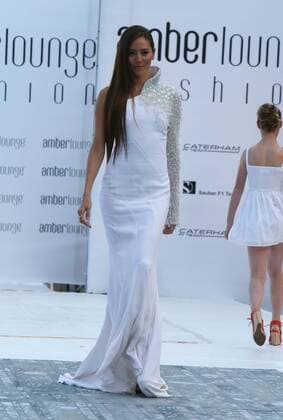 Jessica Michibata (JPN), girlfriend of Jenson Button (GBR) McLaren at the Amber Lounge Fashion ShowVIP, formula 1 GP, Monaco 24.05.2013, Photo:mspb Lukas Gorys Jessica Michibata, VIP, formula 1 GP, Monaco