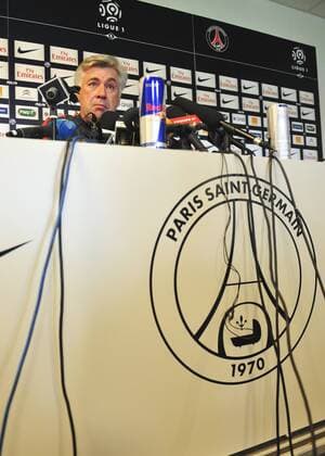 Carlo Ancelotti - Pressekonferenz des PSG (Paris Saint Germain) - 25 05 2013 JBAutissier Panoramic 