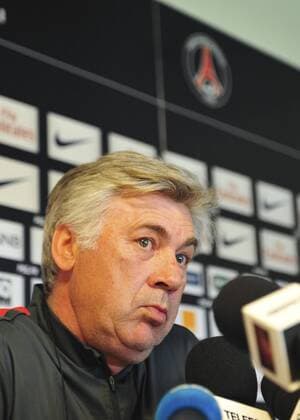 Carlo Ancelotti - Pressekonferenz des PSG (Paris Saint Germain) - 25 05 2013 JBAutissier Panoramic 