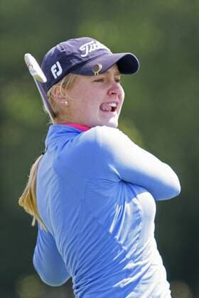 Amsterdam, 25.05.2013, Deloitte Ladies Open 2013, Golfplatz The International, Amsterdam, Charley Hull, ENG Golfturnier