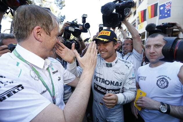 Motorsports: FIA Formula One World Championship 2013, Grand Prix of Monaco, 9 Nico Rosberg (GER, Mercedes AMG Petronas F1 Team), xHOCHxZWEIx