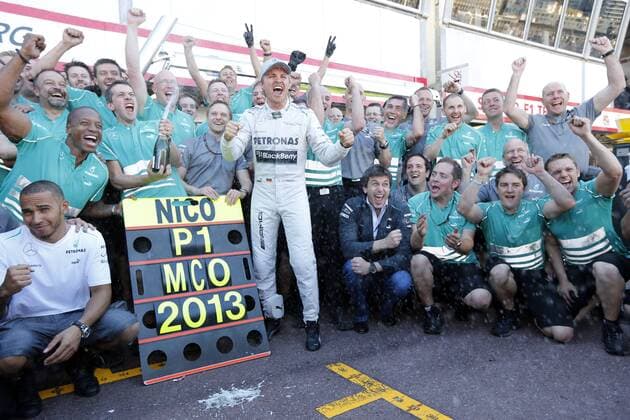 Motorsports: FIA Formula One World Championship 2013, Grand Prix of Monaco, 9 Nico Rosberg (GER, Mercedes AMG Petronas F1 Team), xHOCHxZWEIx