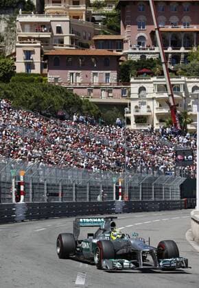 Motorsports: FIA Formula One World Championship 2013, Grand Prix of Monaco, 9 Nico Rosberg (GER, Mercedes AMG Petronas F1 Team), xHOCHxZWEIx