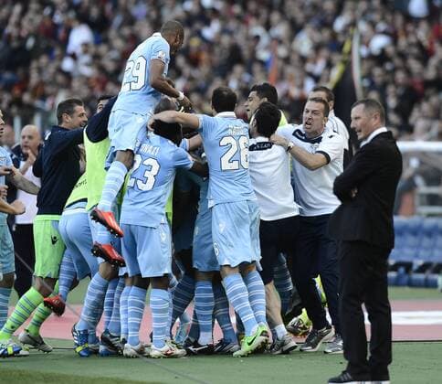 Rom 26 05 2013 - finale Coppa Italia AS Roma vs. Lazio Roma: Senad Lulic 