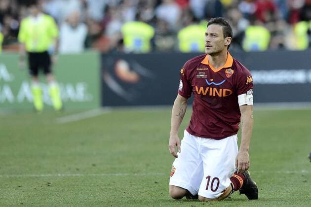 Rom 26 05 2013 - finale Coppa Italia AS Roma vs. Lazio Roma: Francesco Totti 